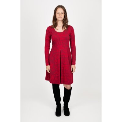 Langarm-Kleid TESSA aus Jacquard