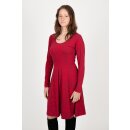 Langarm-Kleid TESSA aus Jacquard