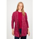 Jacke FRANKA MAXI aus Jacquard