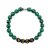 Halbedelstein Armband Malachit & Gravur