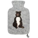 Wärmflaschenbezug kleiner Bär, 0,8 L