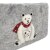 Filzbeutel Eisbär mit Kind 19 x 13 cm