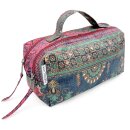 Upcycle 45 Sari Kosmetikbeutel Kosmetiktasche 24 x 11 cm
