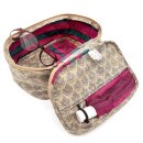 Upcycle 46 Sari Kosmetikbeutel Kosmetiktasche 24 x 17 cm