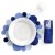 Table Set Placement Dots blue