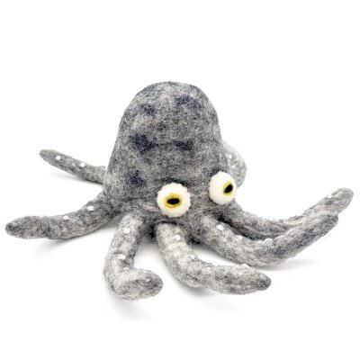 Egg Cozy Octopus Grey Melange