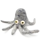 Eierwärmer Oktopus Krake grau melange