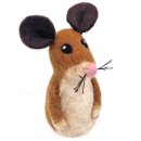 Eierwärmer braune Maus