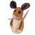 Eierwärmer braune Maus