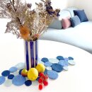 Table Runner Dots blue