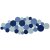 Table Runner Dots blue