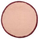 Tischset Platzmatte Kontrast 38 cm rund pfingstrose