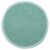 Tischset Platzmatte Kontrast 38 cm rund aquamarinblau