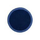 Tassenuntersetzer Kontrast 9 cm atlantikblau