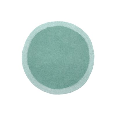 Tassenuntersetzer Kontrast 9 cm aquamarinblau