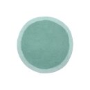 Tassenuntersetzer Kontrast 9 cm aquamarinblau