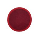 Tassenuntersetzer Kontrast 9 cm dahlienrot
