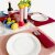 Tischset Platzmatte Basic 33 x 45 cm dahlienrot