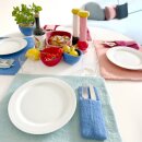 Tischset Platzmatte Basic 33 x 45 cm pastellblau