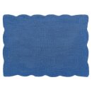 Tischset Platzmatte Welle 33 x 45 cm parisblau