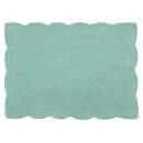 Tischset Platzmatte Welle 33 x 45 cm aquamarinblau