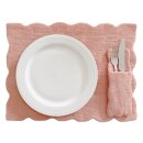 Placemat Wavy Edge peony