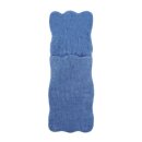 Besteckhülle Welle 23 cm parisblau