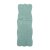 Cutlery Pouch Wavy Edge aquamarine blue