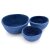 Filzkorb zweifarbig rund parisblau 22 cm