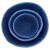 Filzkorb zweifarbig rund parisblau 16 cm