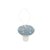 Mushroom Ornament - pastel blue