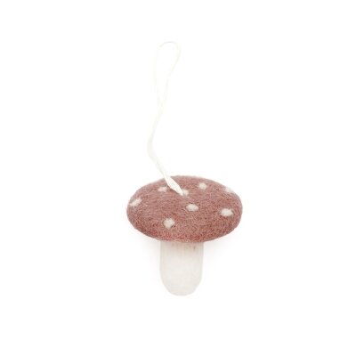 Mushroom Ornament - Peony