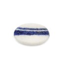 Tassenuntersetzer 4er Set blaue Streifen 9 cm