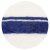 Filz-Topfuntersetzer blaue Streifen 20 cm