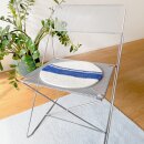 Filzsitzkissen blaue Streifen 36 cm