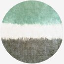 Green Gradient Series - Felted Rug 100cm