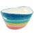 Filzkorb Regenbogen pastell mit Griffen 29 cm