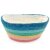Filzkorb Regenbogen pastell mit Griffen 29 cm
