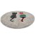 Felted Seat Cushion Two Cats