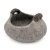 Filzkorb oval mit Griffen 27 cm