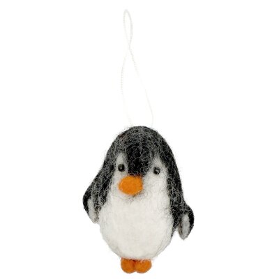 Filzanhänger kleiner Pinguin