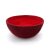 Felted Basket One Tome 22cm dahlia red