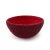Felted Basket One Tone 16cm dalia red