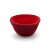Felted Basket One Tone 11cm dahlia red