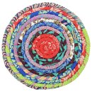 Upcycle 59 Sari Topfuntersetzer rund 20 cm