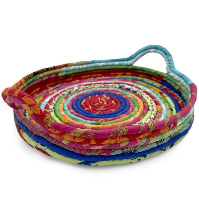 Upcycle 60 Sari Serving Tray