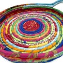 Upcycle 60 Sari Serving Tray