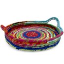 Upcycle 60 Sari Serving Tray