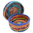 Upcycle 61 Sari Körbchen mit Deckel 14cm