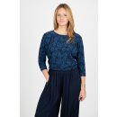 Fledermaus-Langarmshirt ANNABEL aus Jacquard